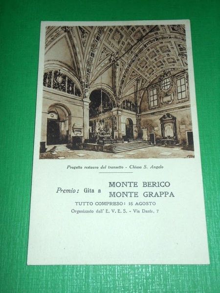 Cartolina Progetto restauro del transetto - Chiesa S. Angelo ( …