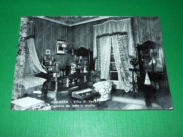 Cartolina S. Agata - Villa G. Verdi - Camera da …