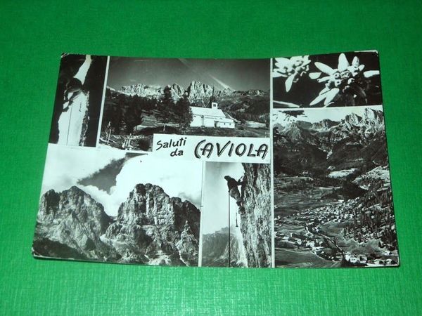 Cartolina Saluti da Caviola - Vedute diverse 1970.