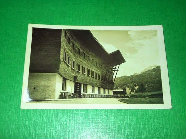 Cartolina Val Gardena - Dolomiti - Sporthotel Monte Pana 1932.