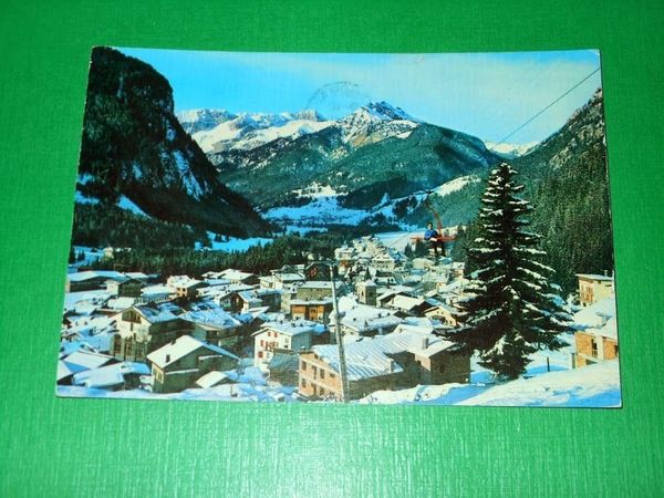 Cartolina Val di Fassa - Canazei - Il Catinaccio 1972.