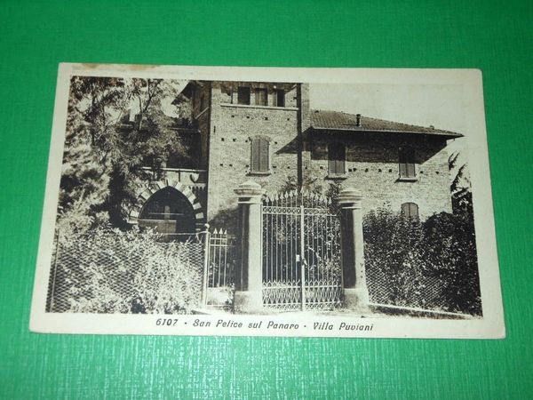 Cartolina San Felice sul Panaro ( Modena ) - Villa …