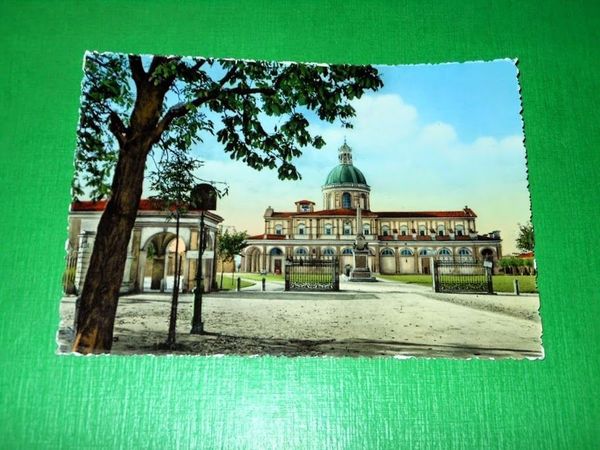 Cartolina Santuario B. V. di Caravaggio - Veduta 1954.