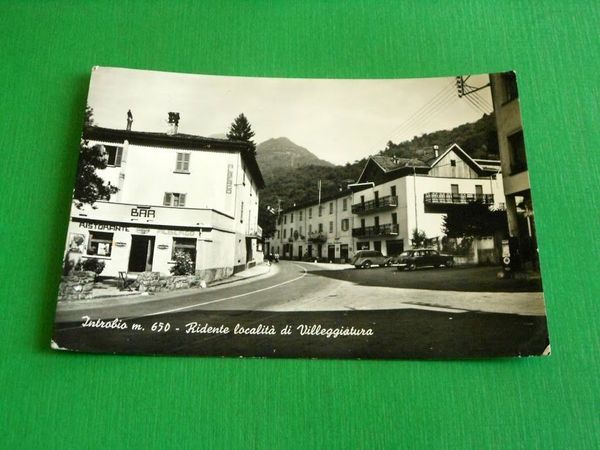 Cartolina Introbio - Ridente località di Villeggiatura 1962.