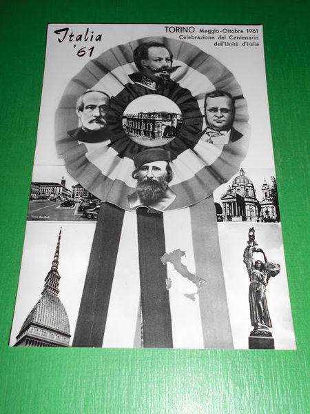 Cartolina Torino - Esposizione Italia '61 - Celebrazione Centenario Unità …