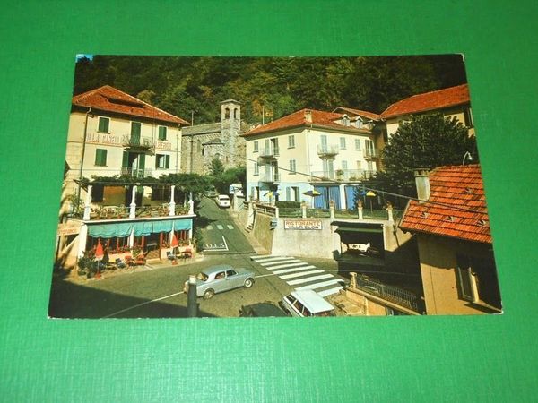 Cartolina Bognanco - Piazza Centrale 1970 ca.