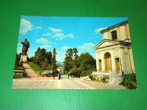 Cartolina Arona - Lago Maggiore - Statua di S. Carlo …