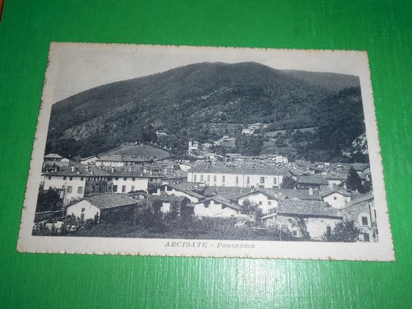 Cartolina Arcisate - Panorama 1917.