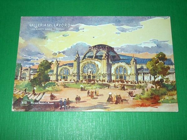 Cartolina Esposizione di Milano 1906 - Galleria del Lavoro n. …