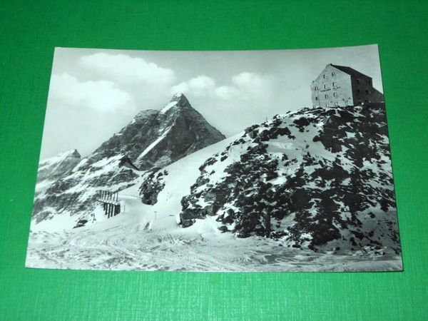 Cartolina Cervinia Breuil - Rifugio del Teodulo e Monte Cervino …