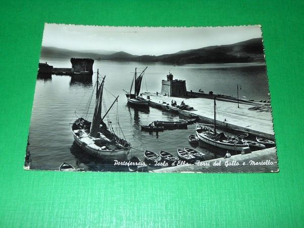 Cartolina Portoferraio - Isola d' Elba - Torri del Gallo …