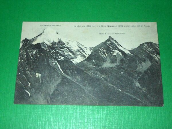 Cartolina La Grivola e Gran Nomenon - Alta Val d' …