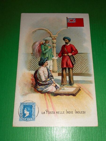Cartolina Storia Postale - La Posta nelle Indie Inglesi - …