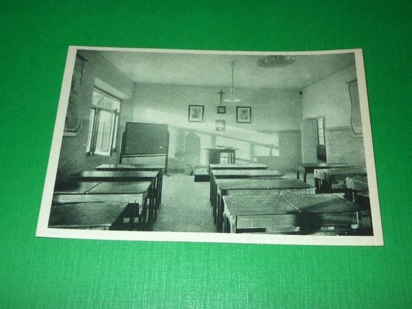 Cartolina Acqui - Istituto Immacolata - Aula 1935 ca