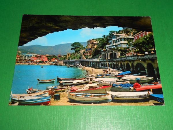 Cartolina Levanto - Porticciolo 1960 ca