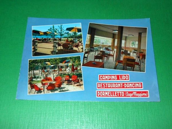 Cartolina Dormelletto ( Lago Maggiore ) - Camping Lido Restaurant …