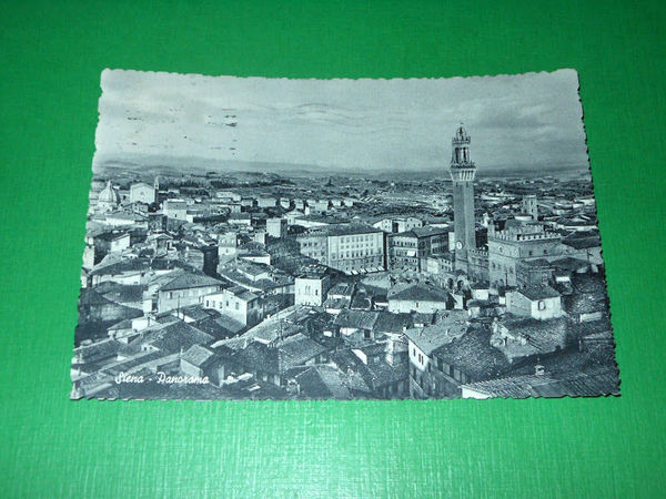 Cartolina Siena - Panorama 1955