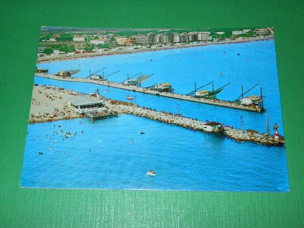 Cartolina Cesenatico - Panorama aereo 1975