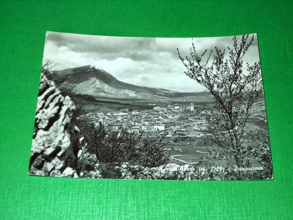 Cartolina Rocca di Mezzo - Panorama 1956