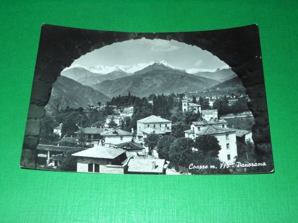 Cartolina Coazze - Panorama 1956