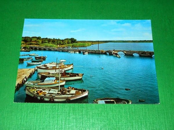 Cartolina Alghero Fertilia Riviera del Corallo Ponte Romano sullo Stagno …