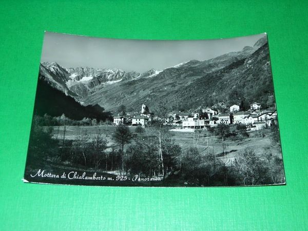 Cartolina Mottera di Chialamberto - Panorama - 1959