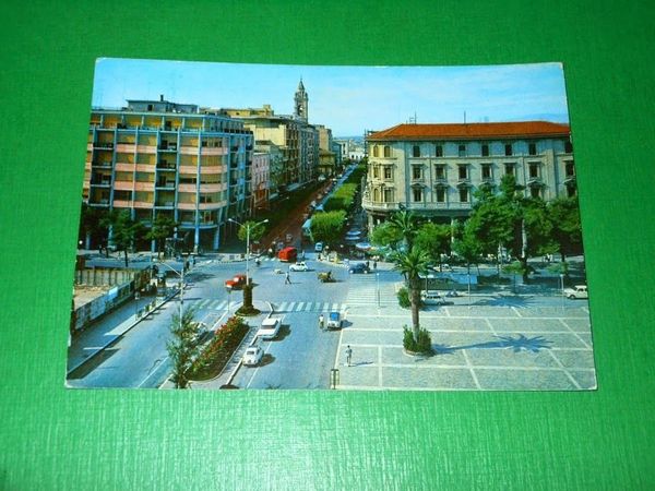 Cartolina Pescara - Piazza della Rinascita 1964