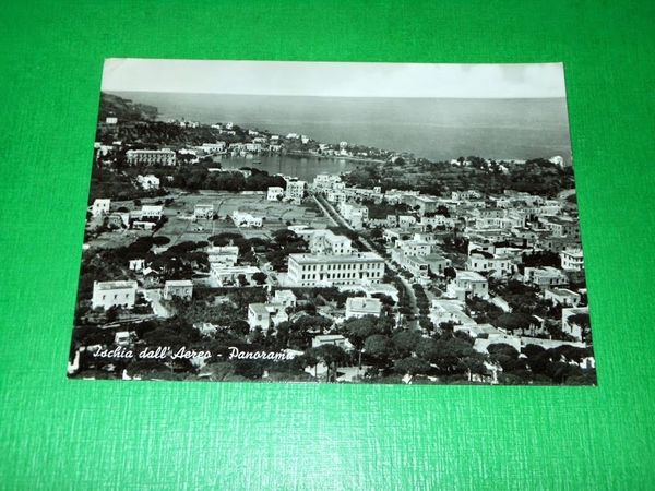 Cartolina Ischia dall' Aereo - Panorama 1956