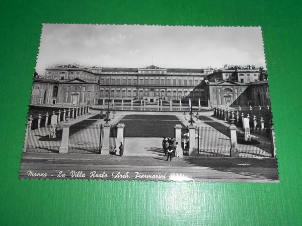 Cartolina Monza - La Villa Reale 1955 ca