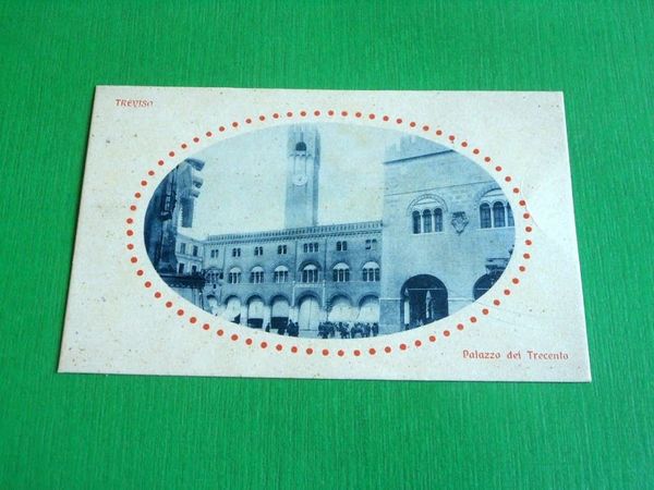 Cartolina Treviso - Palazzo dei Trecento 1925 ca