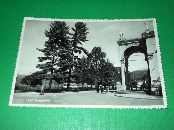 Cartolina Lago Maggiore - Luino 1949