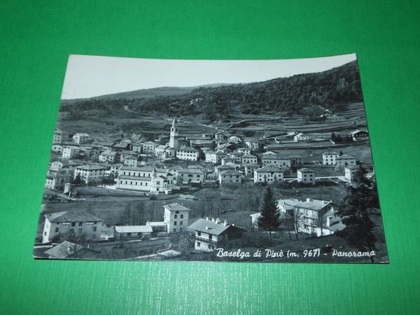 Cartolina Baselga di Pinè - Panorama 1957