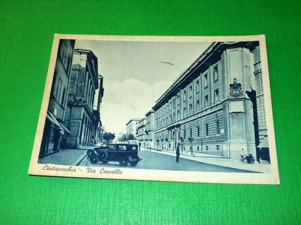 Cartolina Civitavecchia - Via Cencelle 1941