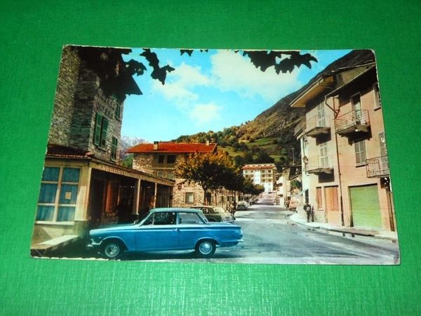 Cartolina Prazzo Superiore ( Valle Macra ) - Albergo Impero …