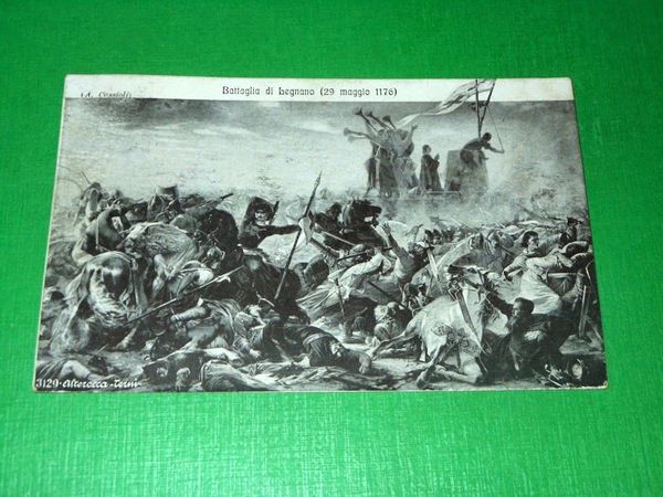 Cartolina La Battaglia di Legnano ( 29 Maggio 1176 )