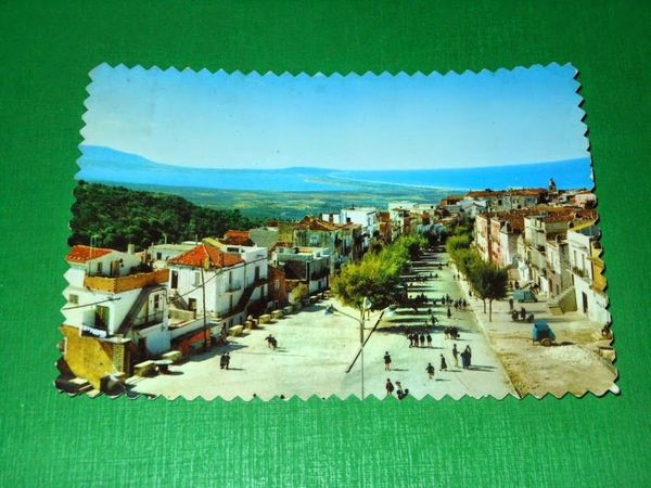 Cartolina Ischitella ( Gargano ) - Panorama col Lago Varano …