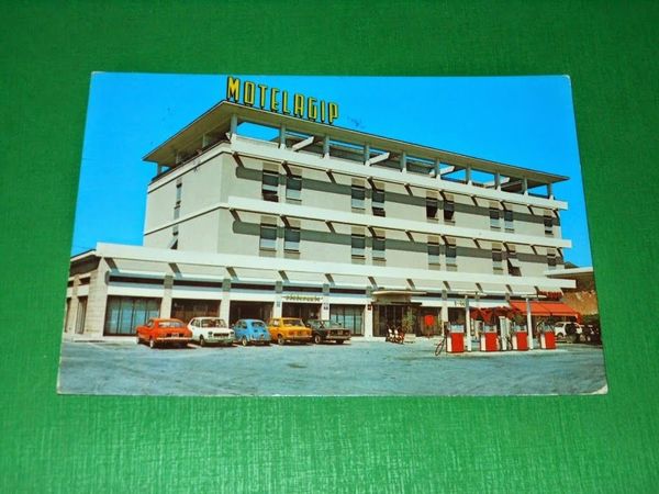 Cartolina Marsala - Motel Agip 1980