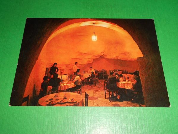 Cartolina Sciacca Terme - Trattoria "La Grotta" 1975 ca