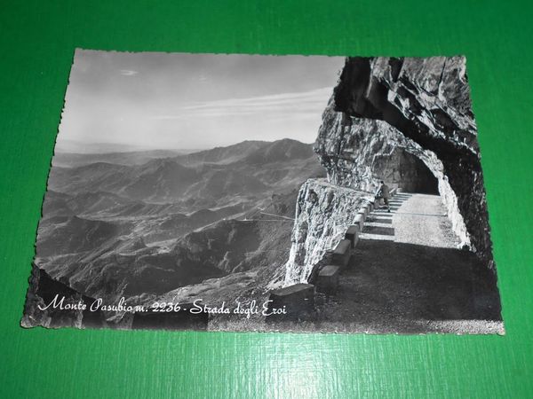 Cartolina Monte Pasubio - Strada degli Eroi 1950 ca