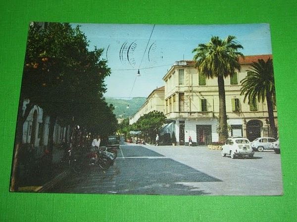 Cartolina Diano Marina - Viale degli Aranci 1969.
