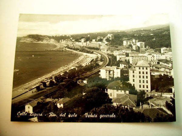 Cartolina Celle Ligure - Veduta generale 1964