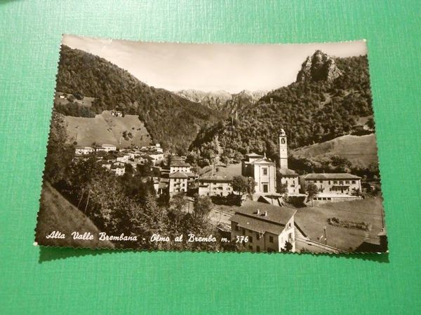 Cartolina Alta Valle Brembana - Olmo al Brembo 1959