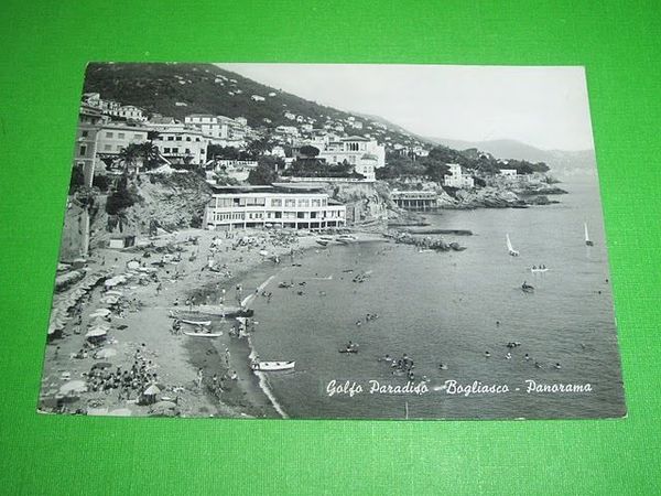Cartolina Golfo Paradiso - Bogliasco - Panorama 1966
