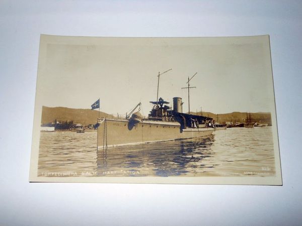 Cartolina Navi Marina - Torpediniera d' alto mare SPIGA 1920 …