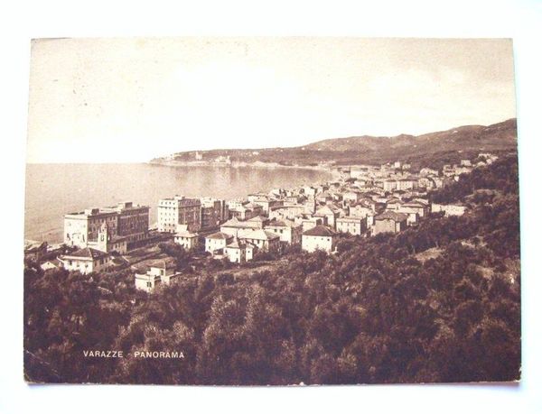 Cartolina Varazze - Panorama 1948