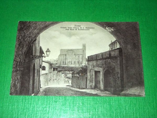 Cartolina Siena - Veduta della Chiesa di S. Domenico dall' …