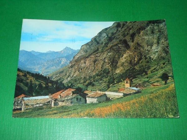 Cartolina Rochemolles ( Bardonecchia ) - Scorcio panoramico 1972