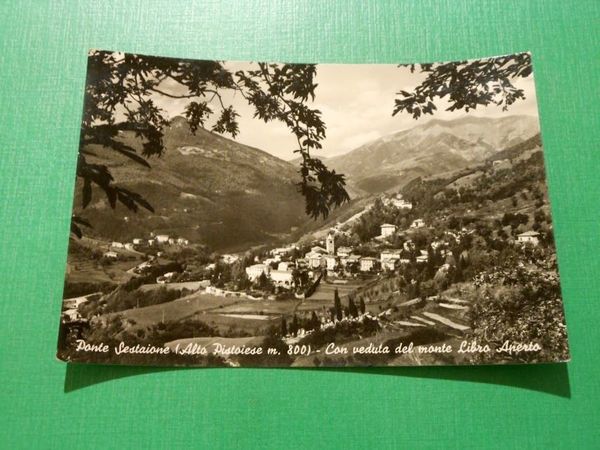 Cartolina Ponte Sestaione ( Alto Pistoiese ) - Con veduta …
