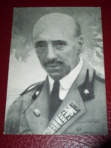 Cartolina Arditi - Gabriele D' Annunzio 1956