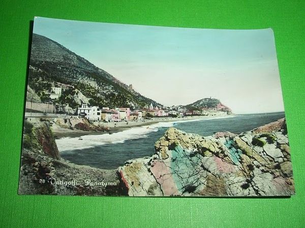 Cartolina Varigotti - Panorama 1954